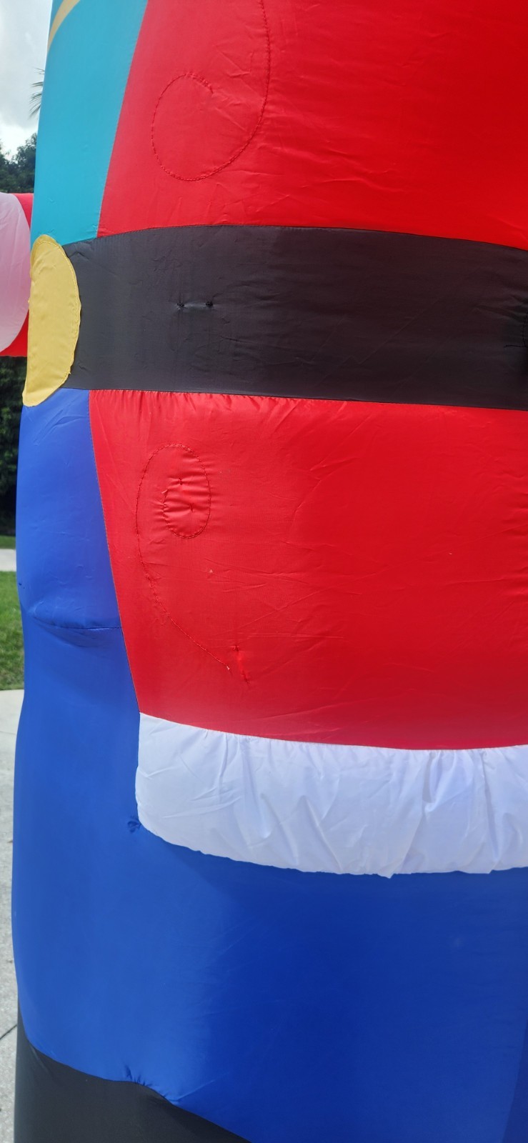 RARE Home Accents 12ft LED Nutcracker Inflatable Gemmy Airblown – Tested