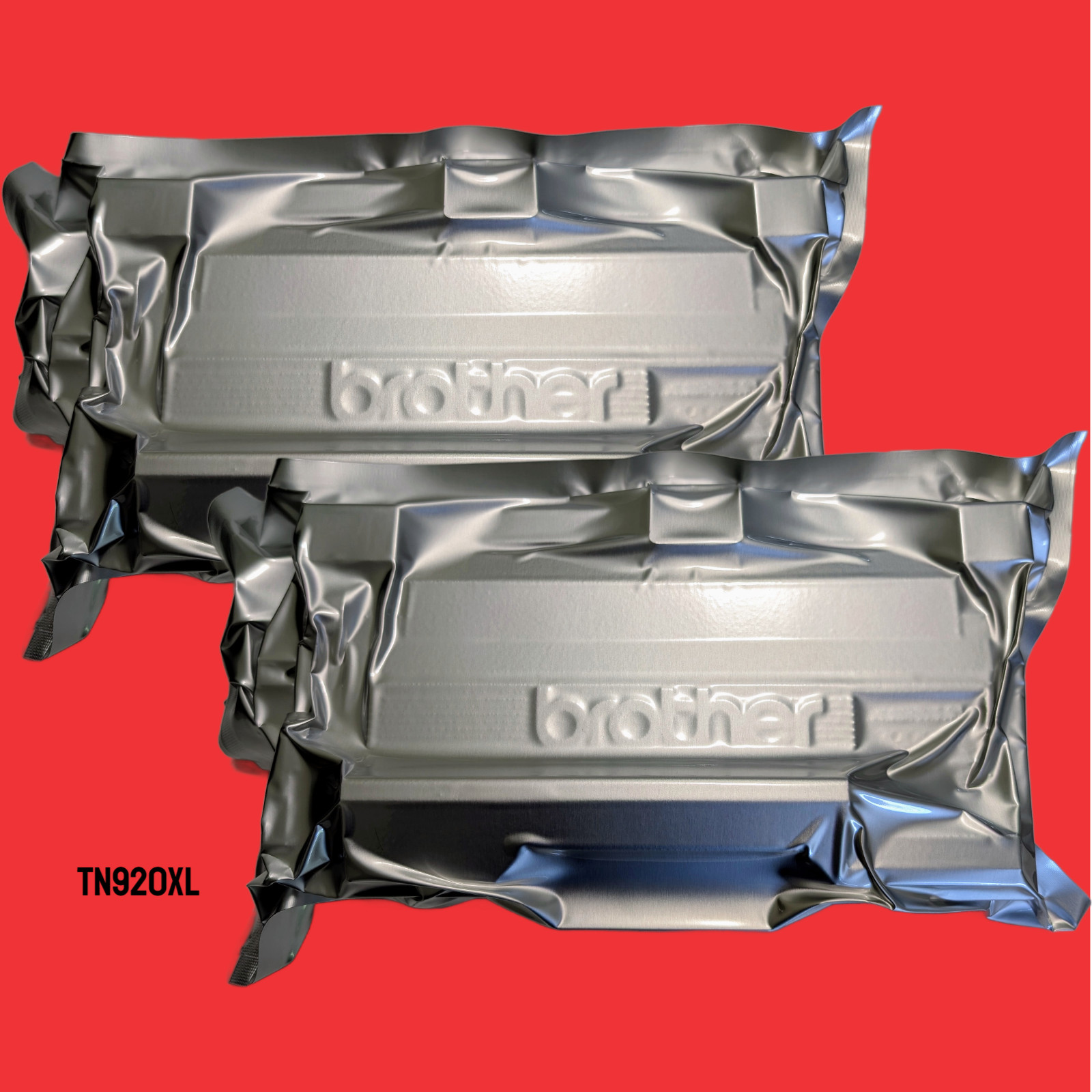 Brother TN920XL Black High Yield Toner 2 PACK