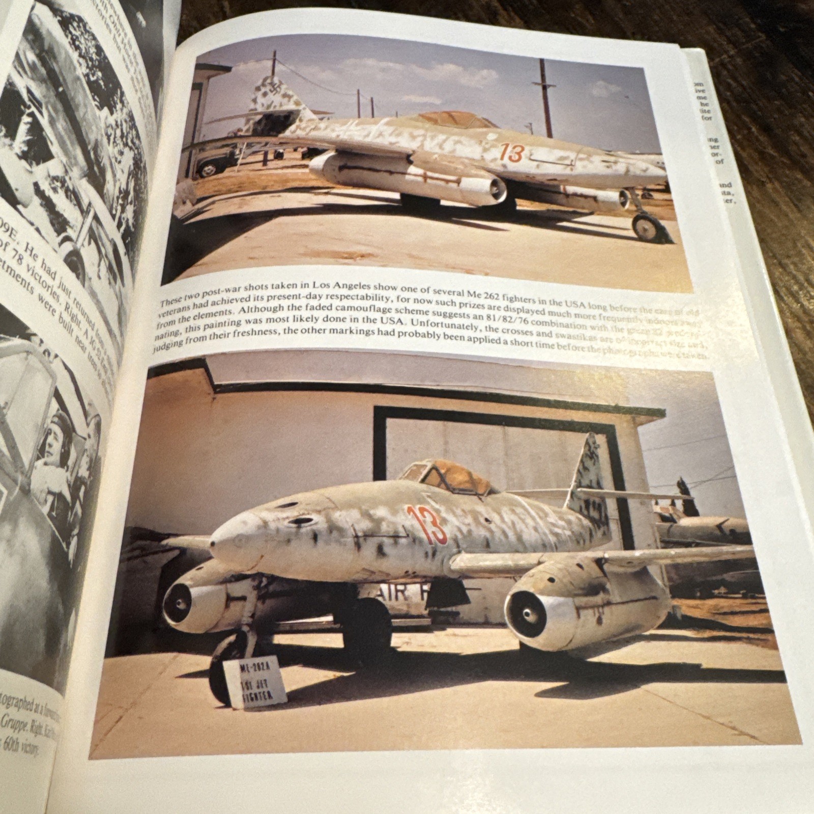 WW2 German Planes of the Luftwaffe Fighter Aces Vol 1 Hardcover Reference Book