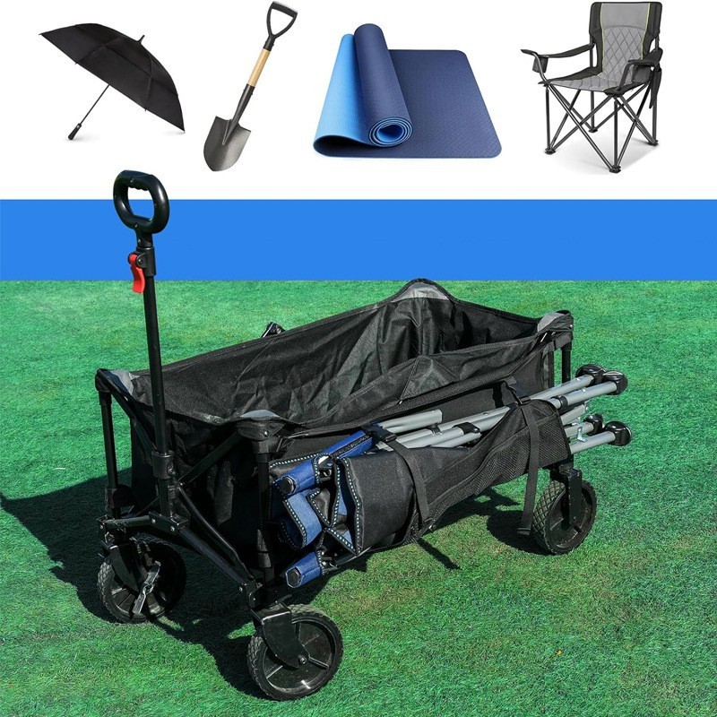 Adjustable Wagon Side Pocket 900D Oxford Camping Storage Bag