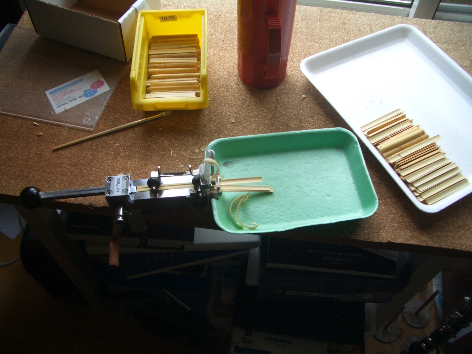 20 Gouged Oboe Reed cane 10.75 Diameter