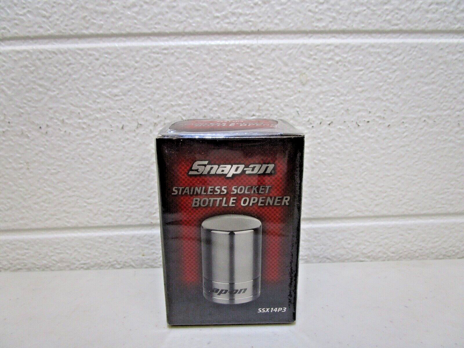 Snap On SSX14P3 Stainless Steel Socket Bottle Opener New Sealed Free Shipping