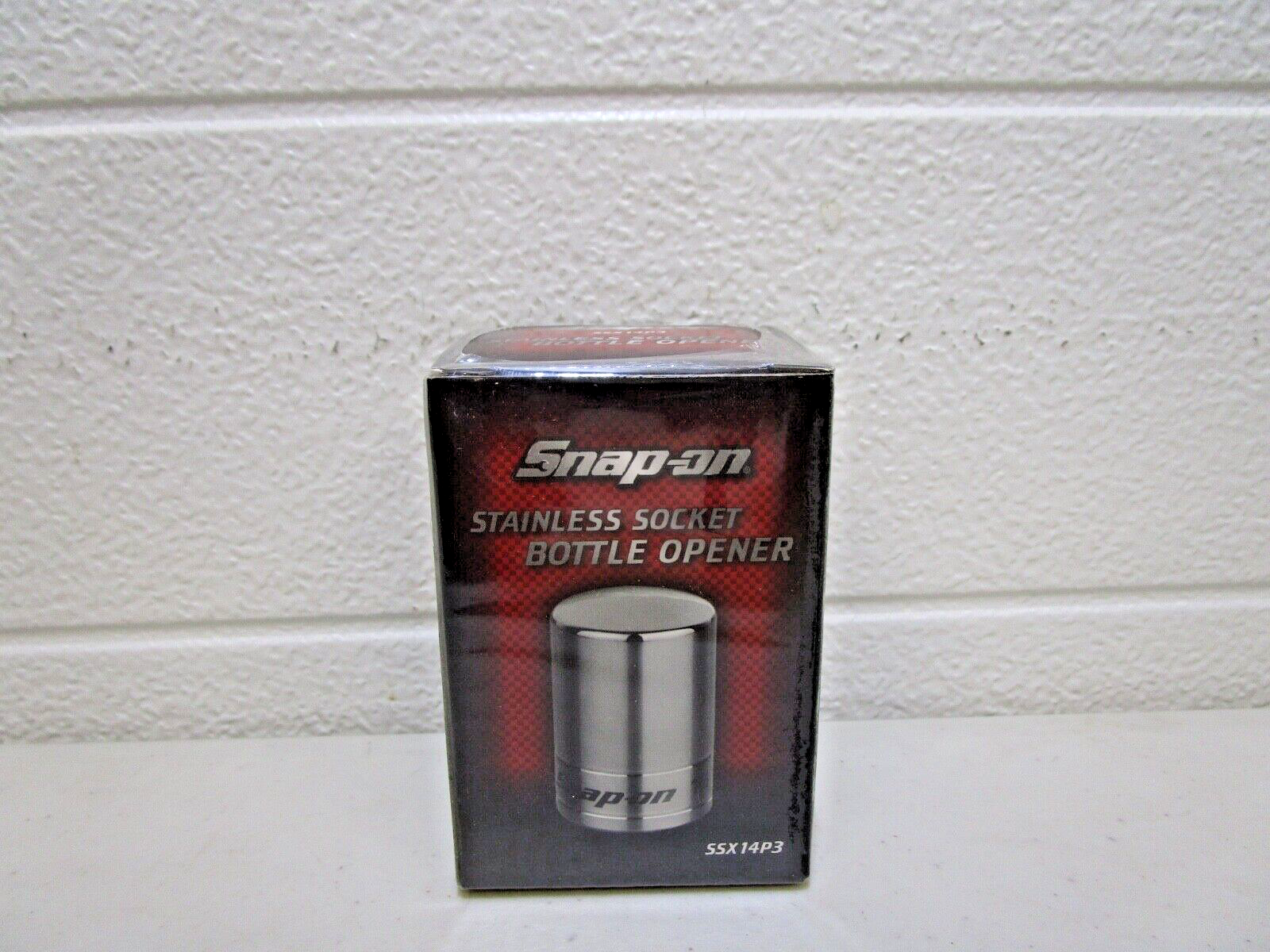 Snap On SSX14P3 Stainless Steel Socket Bottle Opener New Sealed Free Shipping