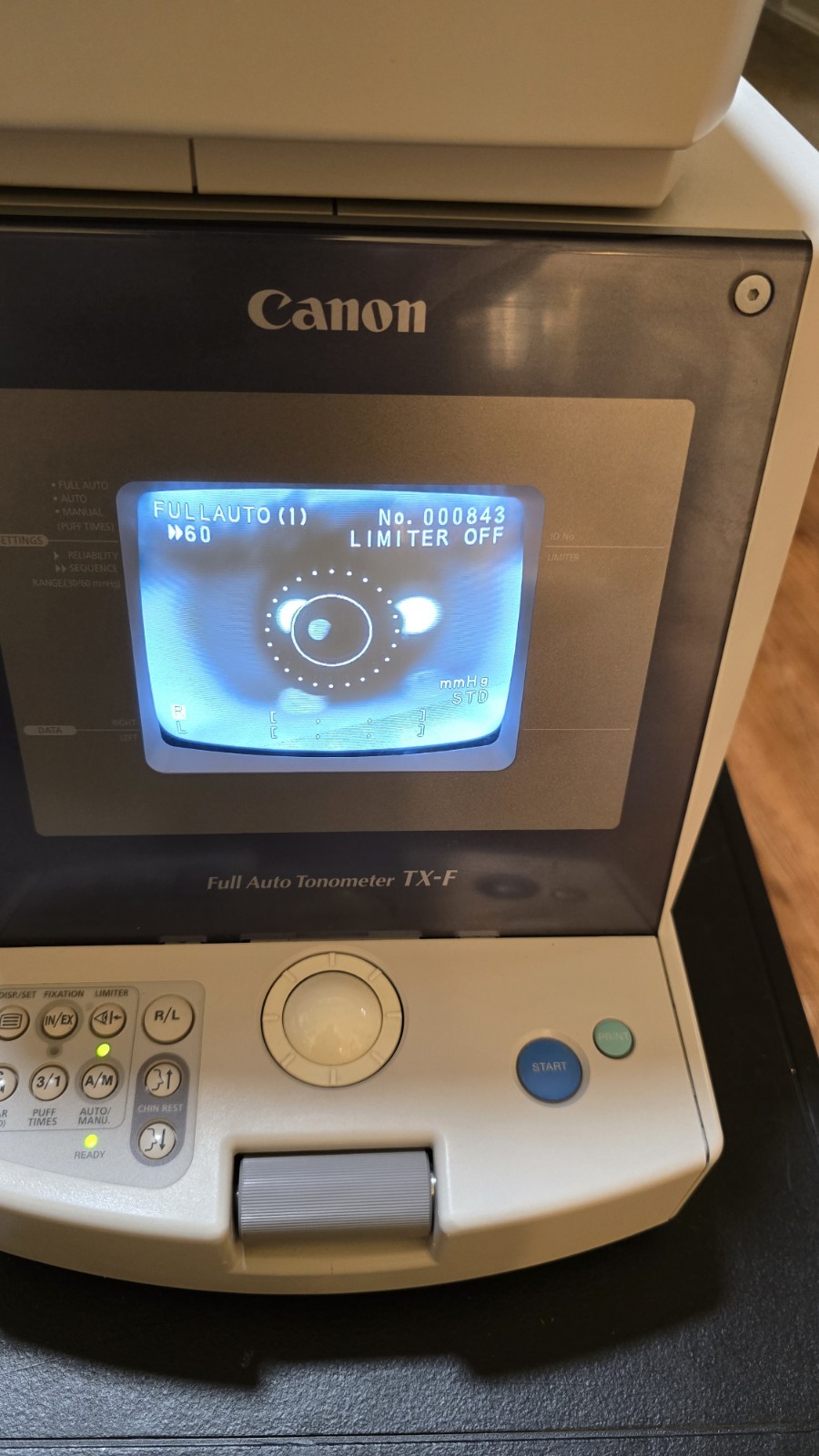 Canon TX-F Automated Full Auto Non Contact Tonometer