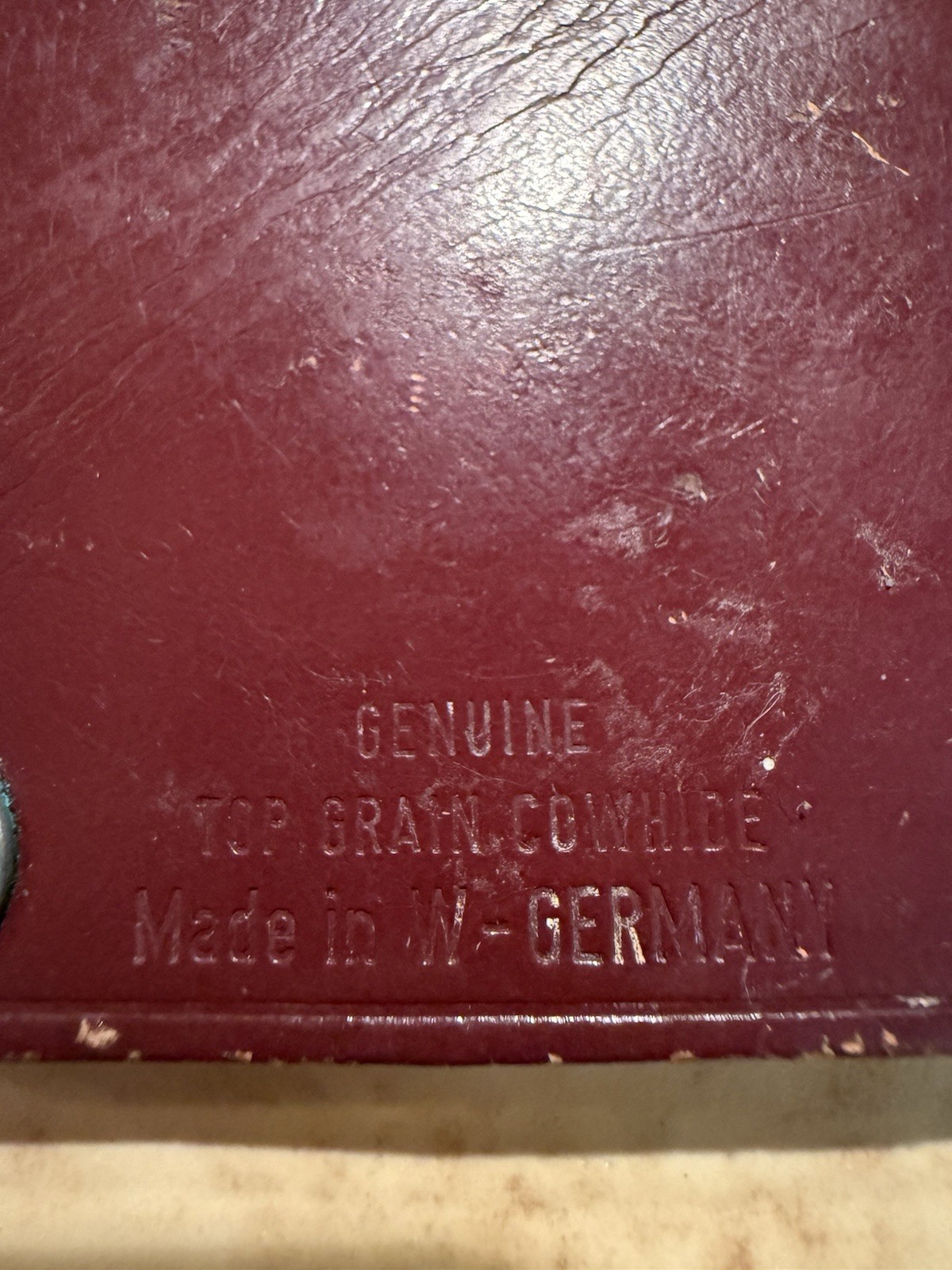 Vintage W. Germany Folding Square Magnifying Glass Pocket Travel