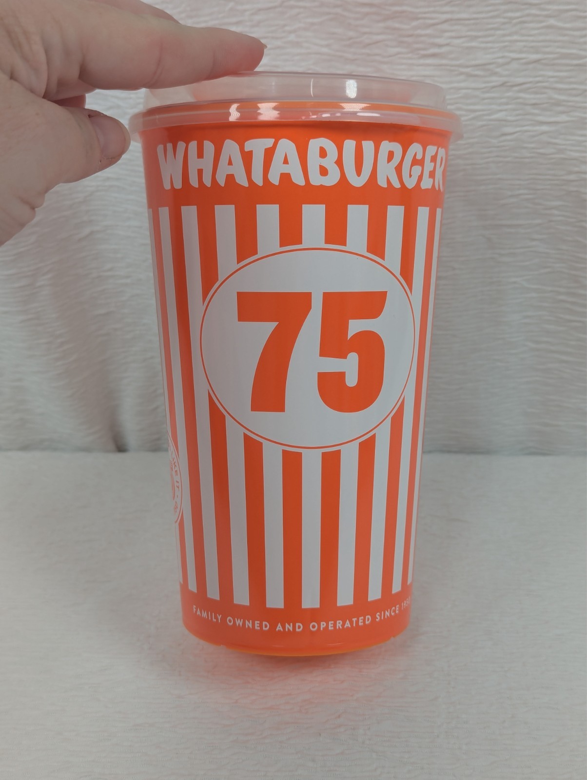 WHATABURGER - 75th Anniversary - Limited Edition 32 oz Collector Cups - Set of 7