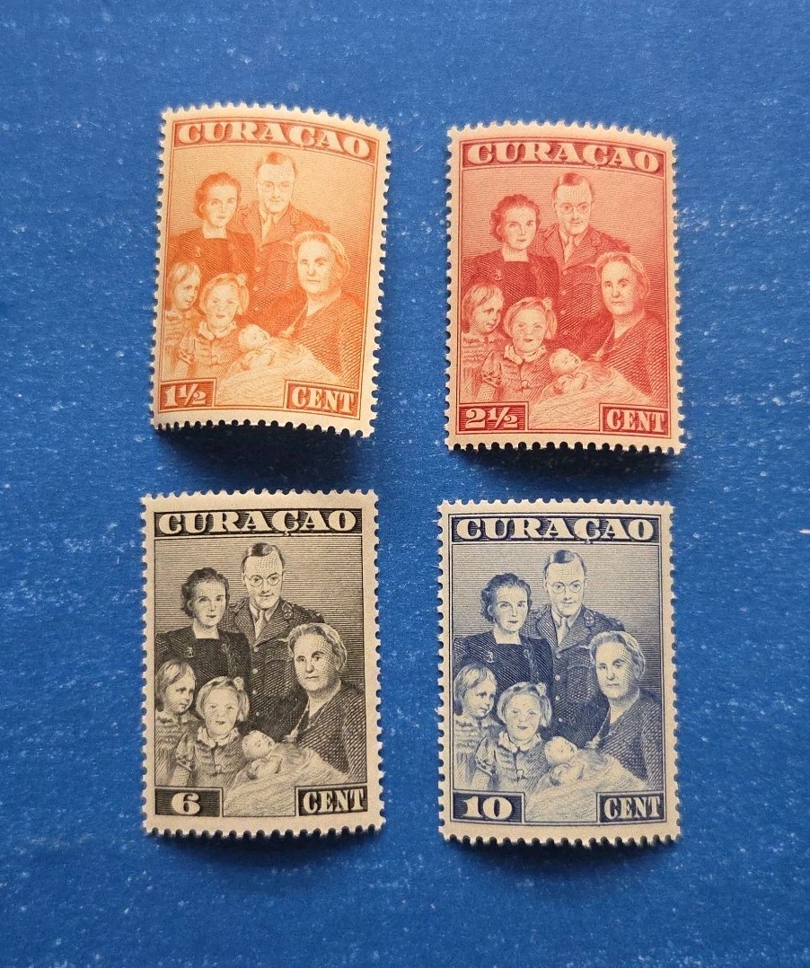 Netherlands Antilles Stamps, Scott 170-173 Complete Set MNH