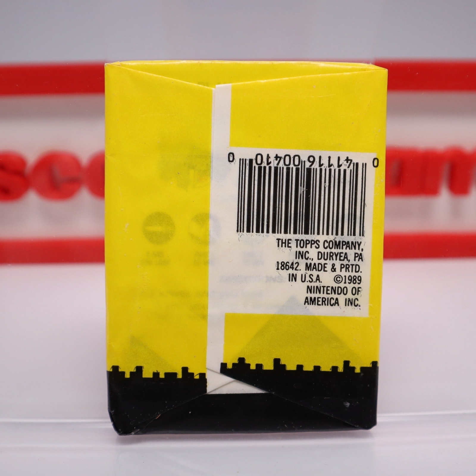 Topps NINTENDO Game Pack 1989 TRADING CARDS -ZELDA'S LINK COVER! Pay 1 SHIPPING!