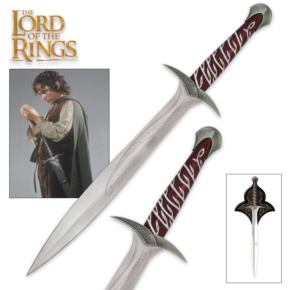 Lord Of The Rings Sting Sword Of Frodo Baggins LOTR Certificate Of Authenticity