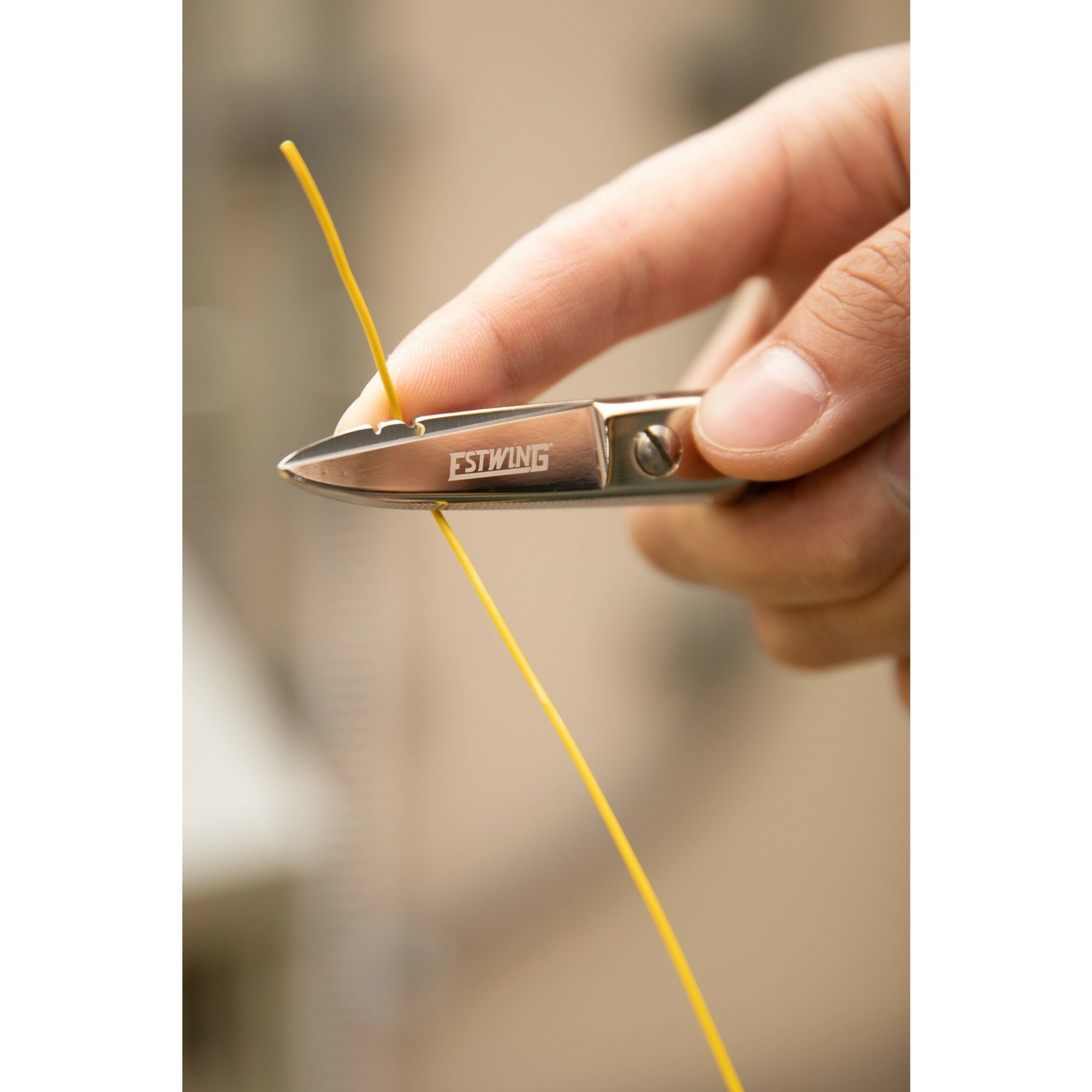 Estwing 2.1-Inch Serrated Blade Cable Splicing and Wire Stripping Scissors 42469