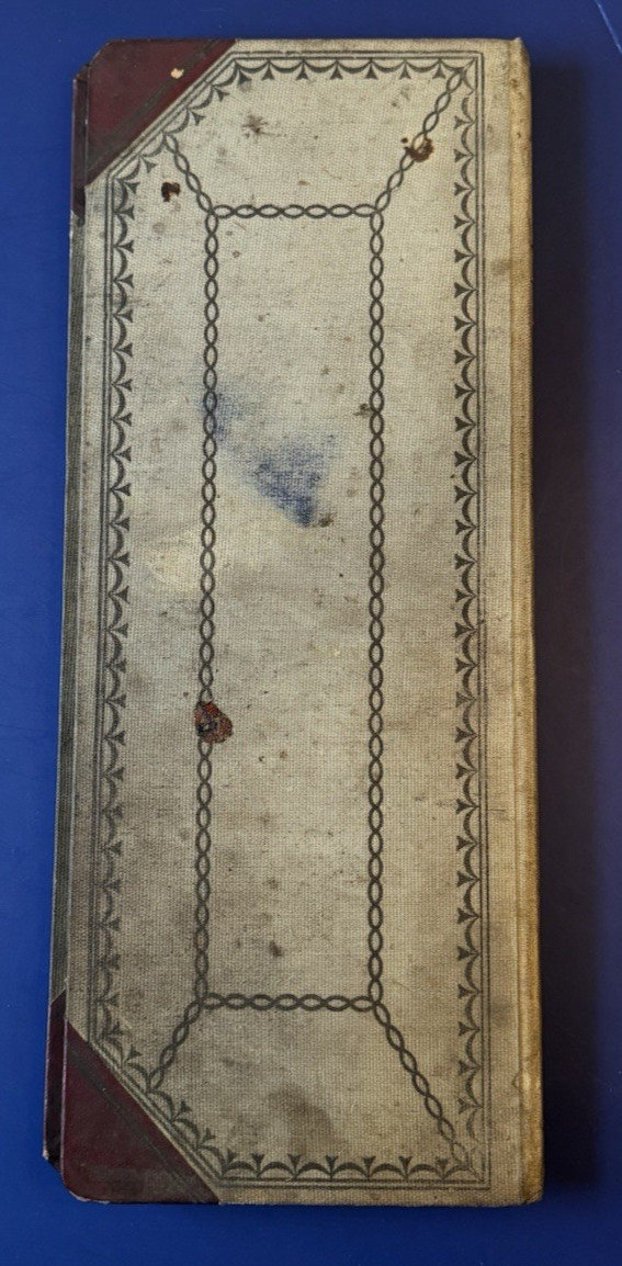 Antique 16" General Country Store Hand Written 1942 Ledger Counter Book, WV