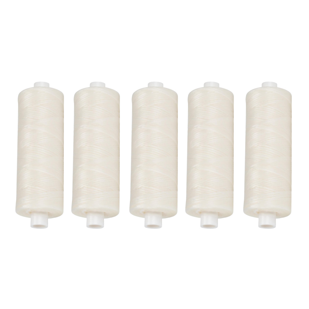 Unwaxed Dental Floss Spool Refill 200-Yards Each with Translucent Dispenser