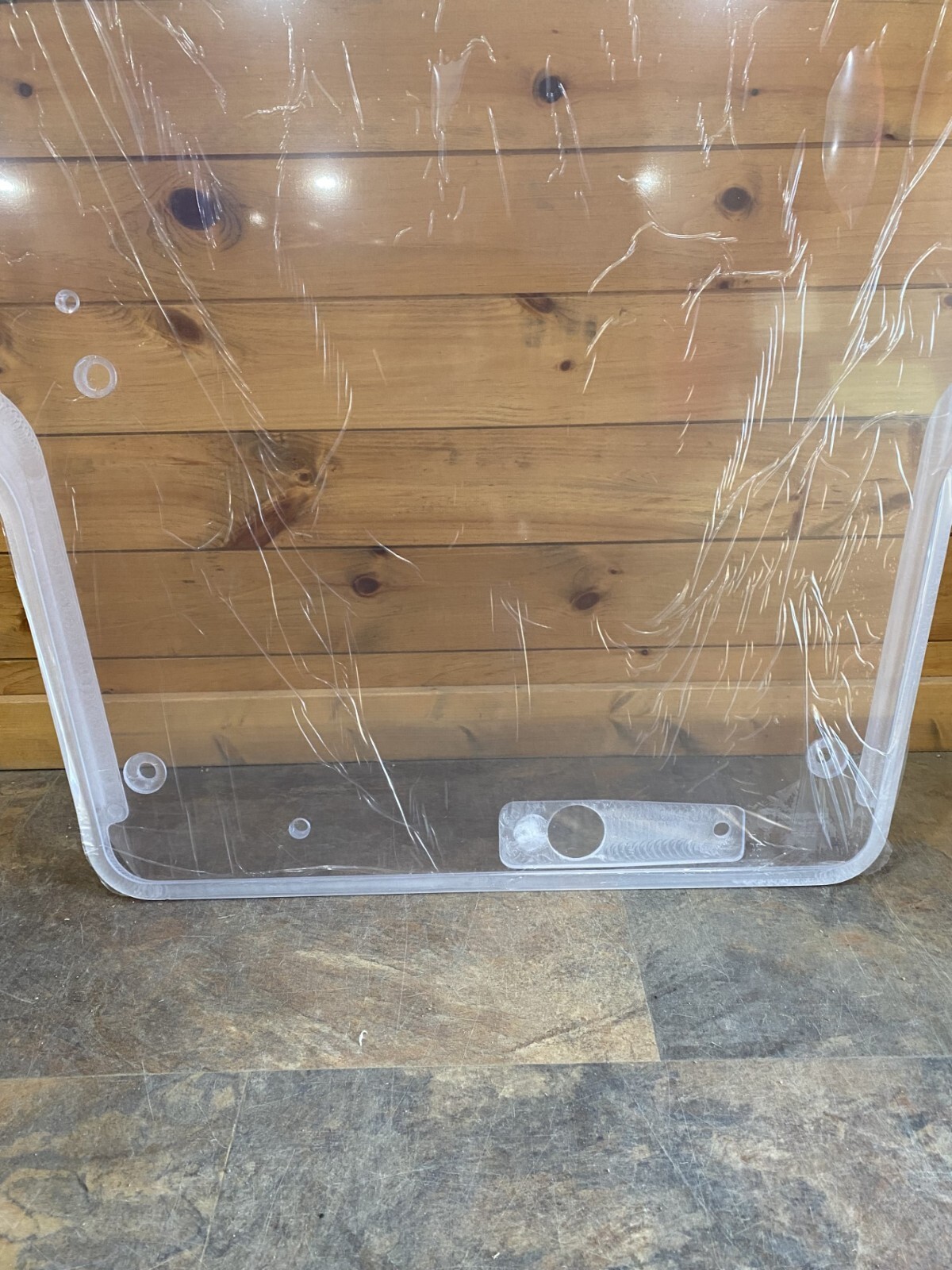 Takeuchi TL (V/R) Series Coated 1/2" LEXAN Poly Forestry Demo Door Skid Steer