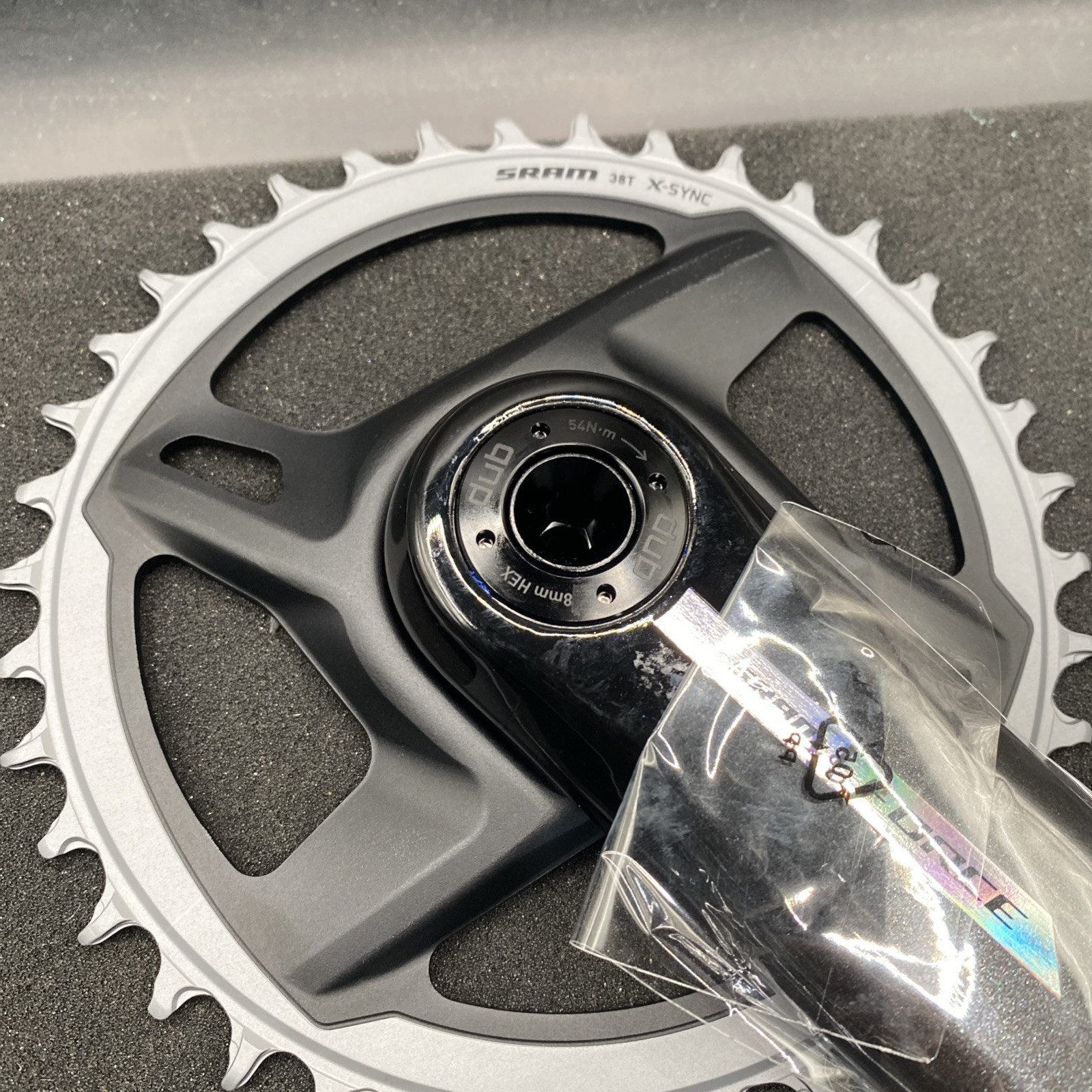 Sram Force Dub D2 12 Speed Power Meter Crank Set Dub Wide 172.5 38t (NW)