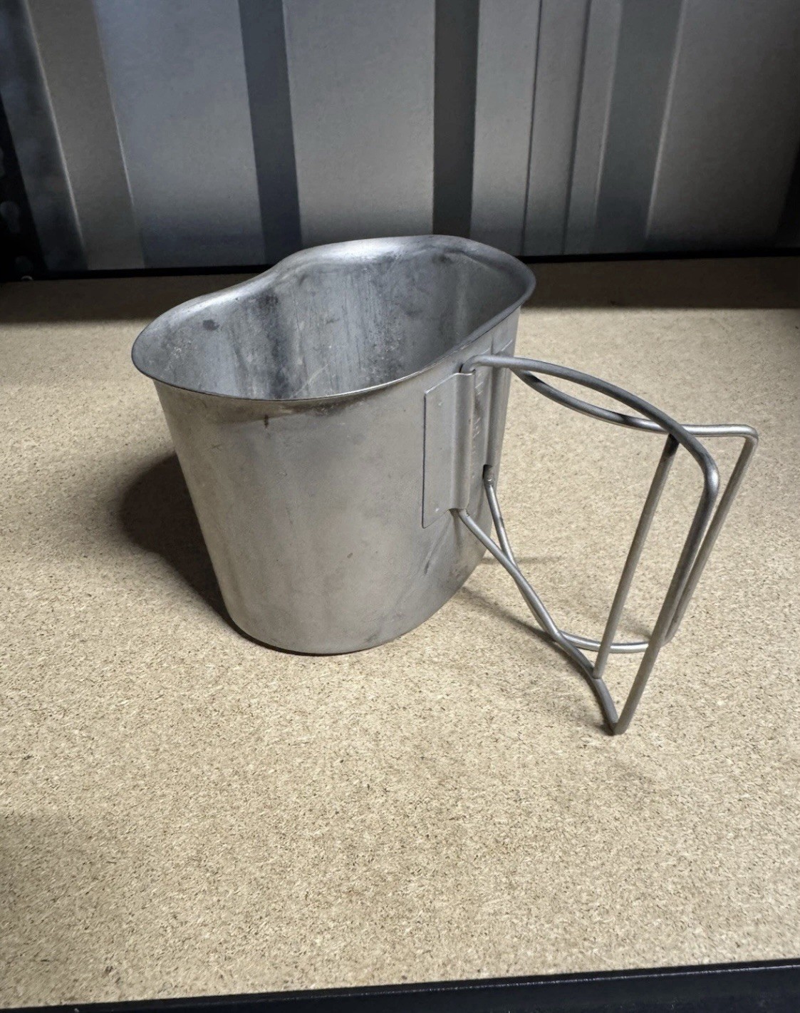 USGI Wire Handled Canteen Cup For 1 Quart Canteen