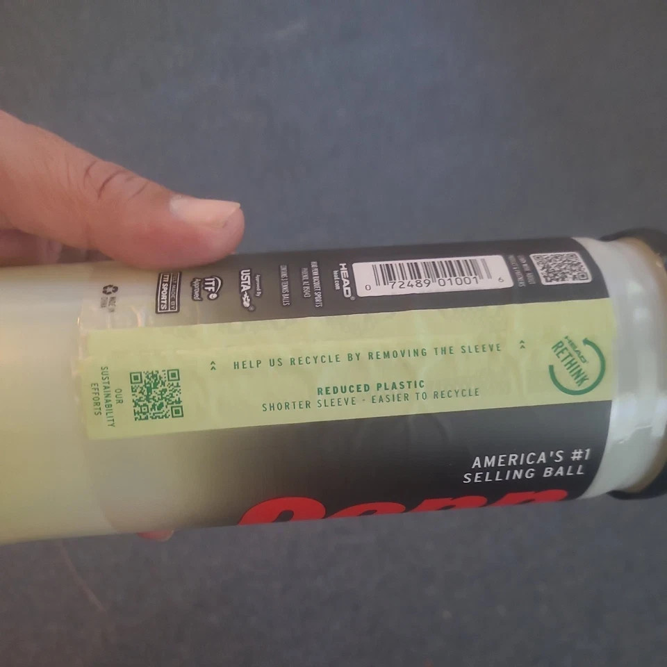 Penn 4 Championship Tennis Balls Extra Duty Felt 3 Ball Can Sealed New Tournamen