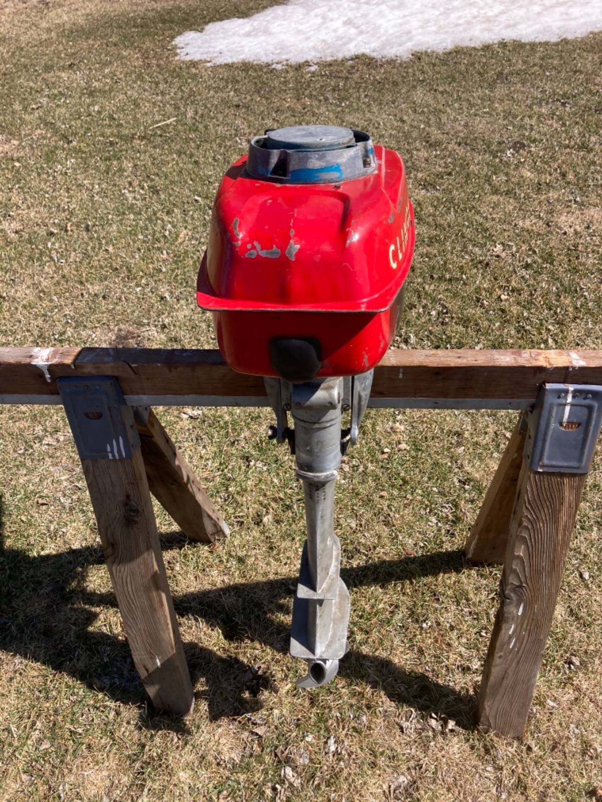 1956 Clinton Model 62R Outboard Boat Motor 5.5 HP Very Nice