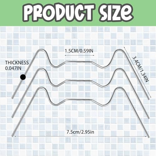 Pcs Mini Greenhouse Clips for Hanging Stainless Steel W Type Greenhouse 300