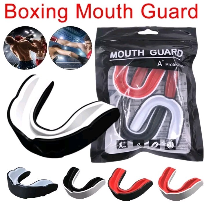 4 Pack Gum shield mouth guard Boil bite Football Boxing Baseball Hockey Karate