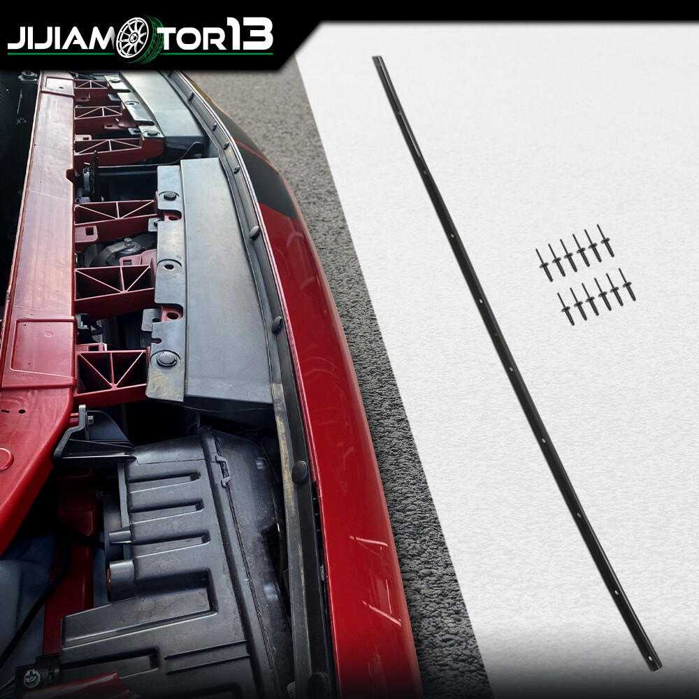 Fit For Dodge Challenger 2008-2022 Front Hood Bumper Weatherstrip Seal & Rivets