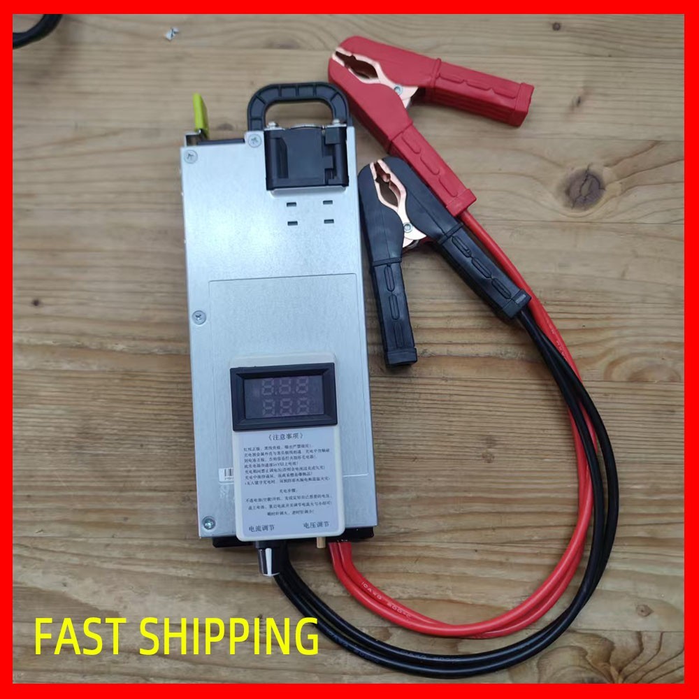 14.6V  100A RV LiFePO4 Phosphate Battery Charger with Adjustable Current Voltage
