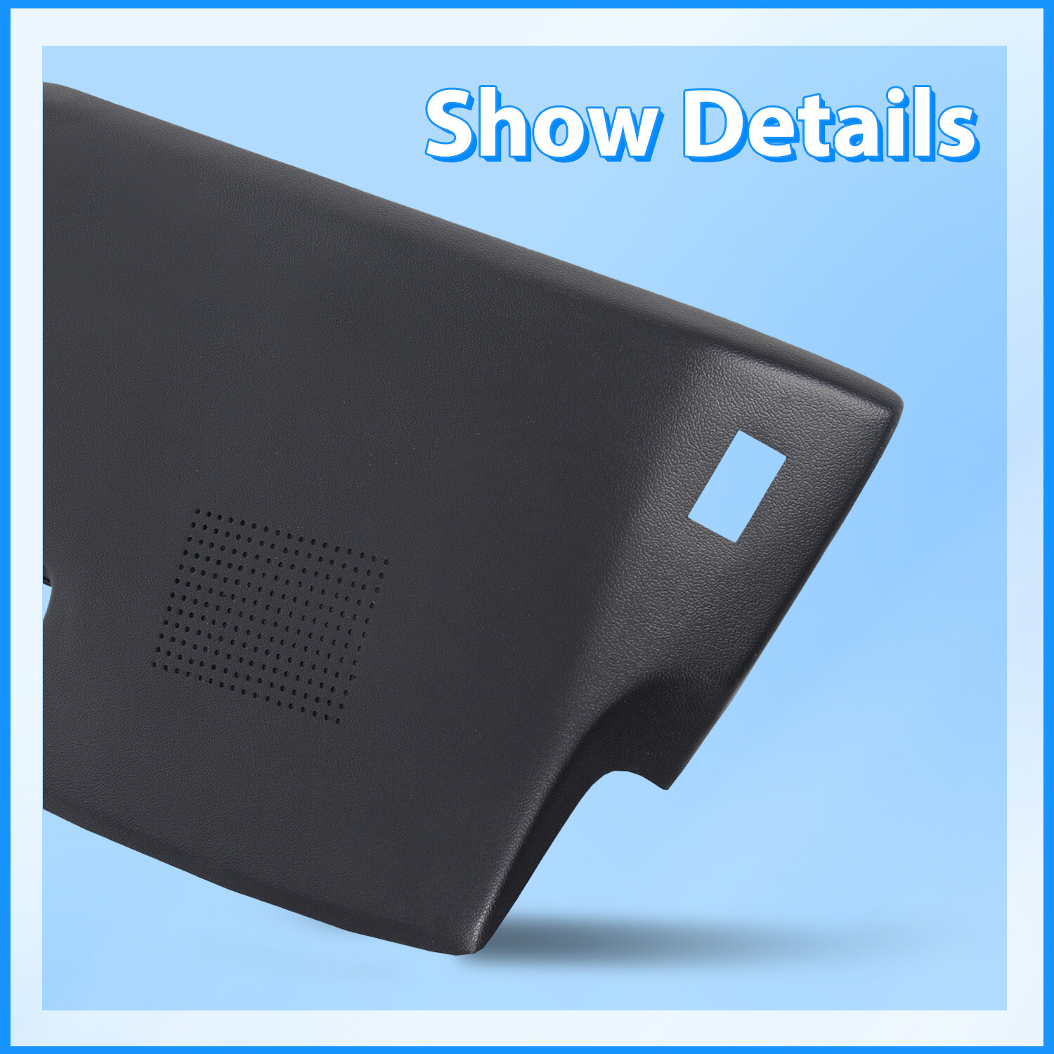 For 1984-92 Chevy Camaro Panel Dash Board Dashboard Pad Cap Bezel Cover Overlay