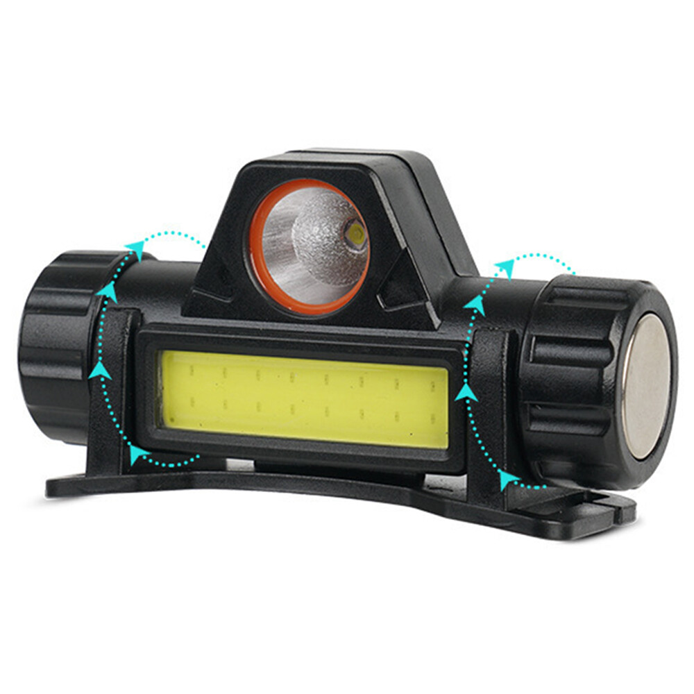 Automatic Dimming Headlight For Welding Helmet USB Charging 2-Purpose Light New