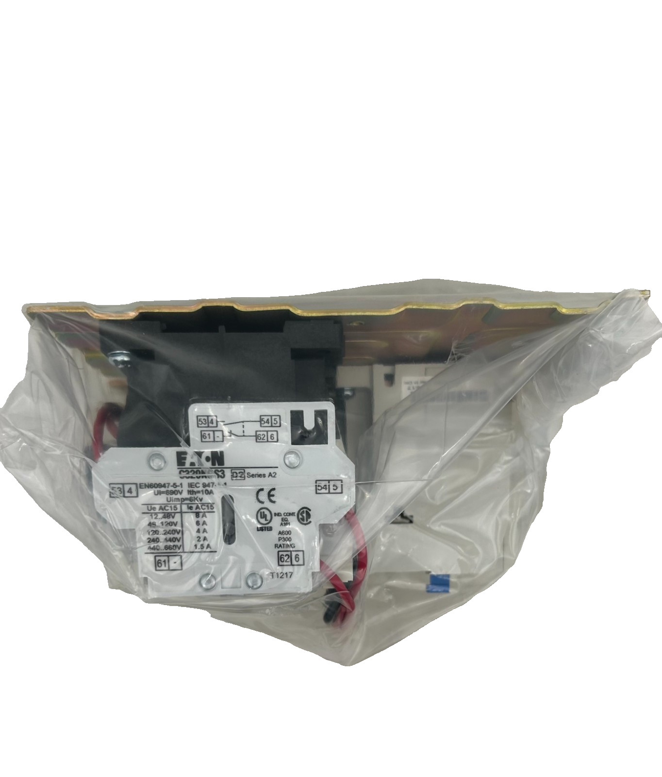 Eaton AN56AN0AC Freedom Series Reversing Motor Starter Size 00 9A 3-Pole 110/120