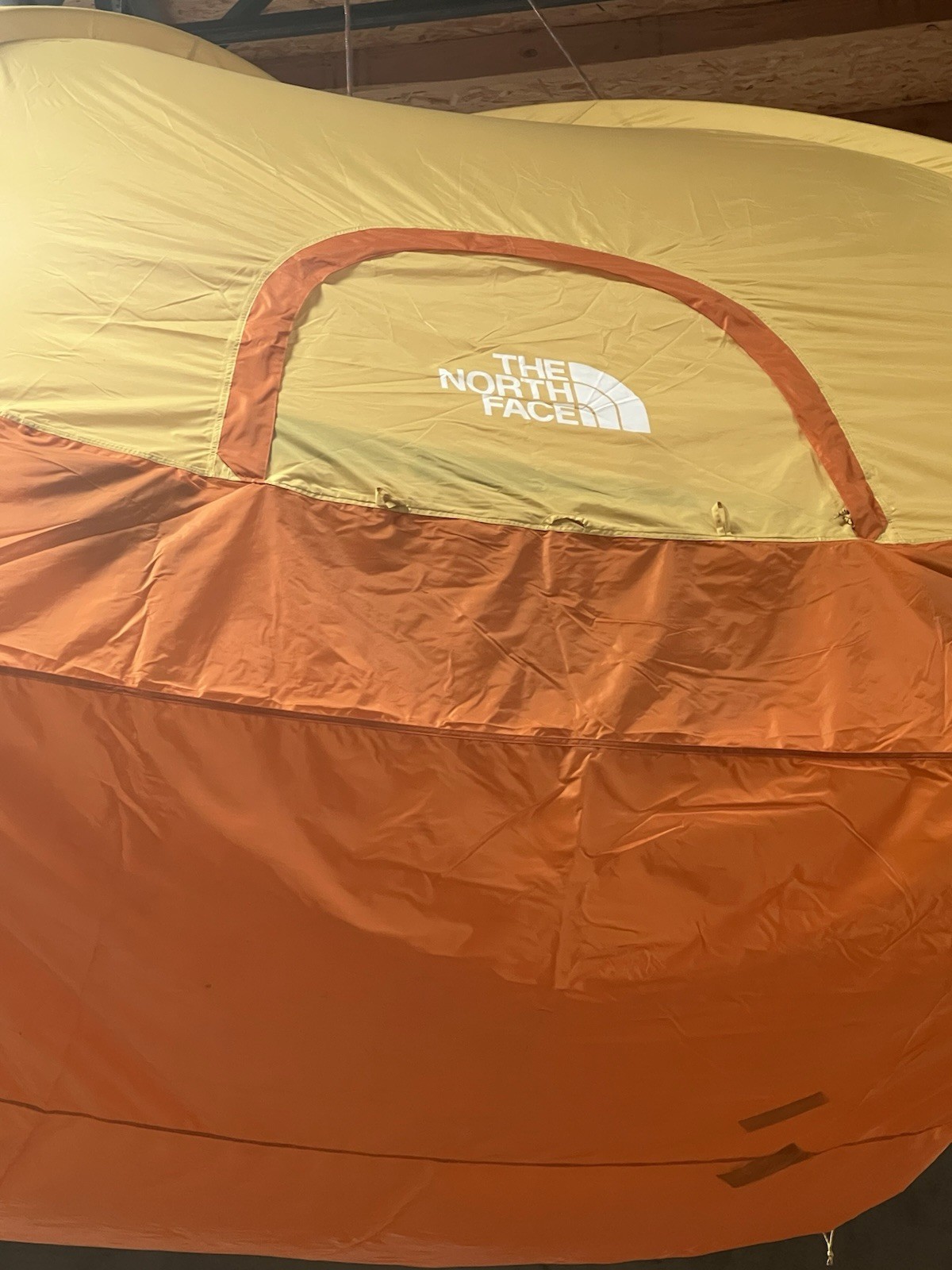 The North Face Sequoia 4 Car Camping Beach 4 Person 3 Season Tent - Yellow Silt
