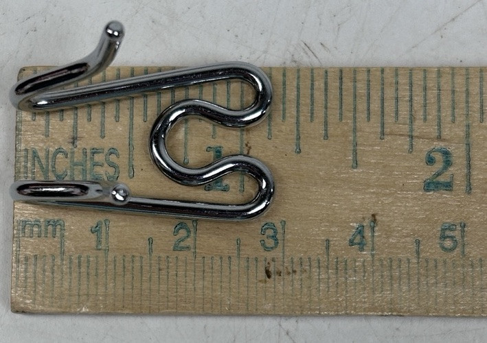 Lot Of 3 Herm Sprenger OEM Chrome Plated Steel Extra Links Prong Collar 2.25mm