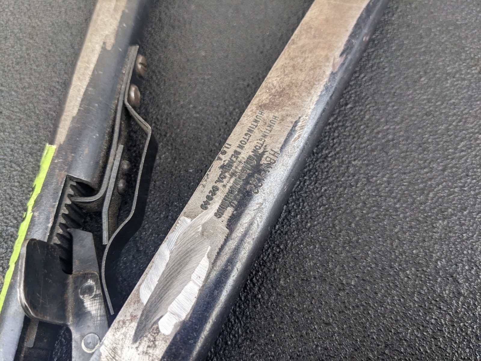 #bl614 Huntington Beach 4pc HBM 122 Rivet Gun Hand Riveter Pulling Aircraft Tool