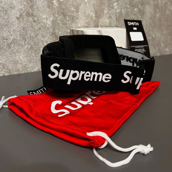 Supreme x Smith Ski Snowboard Goggles Black Off-Road ATV Dirt Bike FW15 New US