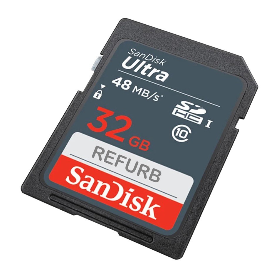 LOT 10x SanDisk SD Ultra 32GB - Class 10 SDHC-I 48MB/s Flash Memory Card
