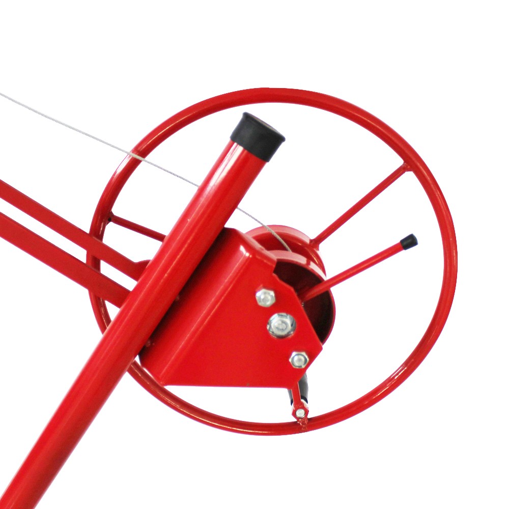 Drywall Rolling Lifter Panel Hoist Jack 11FT Plasterboard Jack Carrier 150lbs