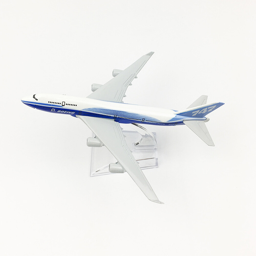 1:400 B747 Prototype Plane Model Airplane Simulation Aircraft Collection 16cm