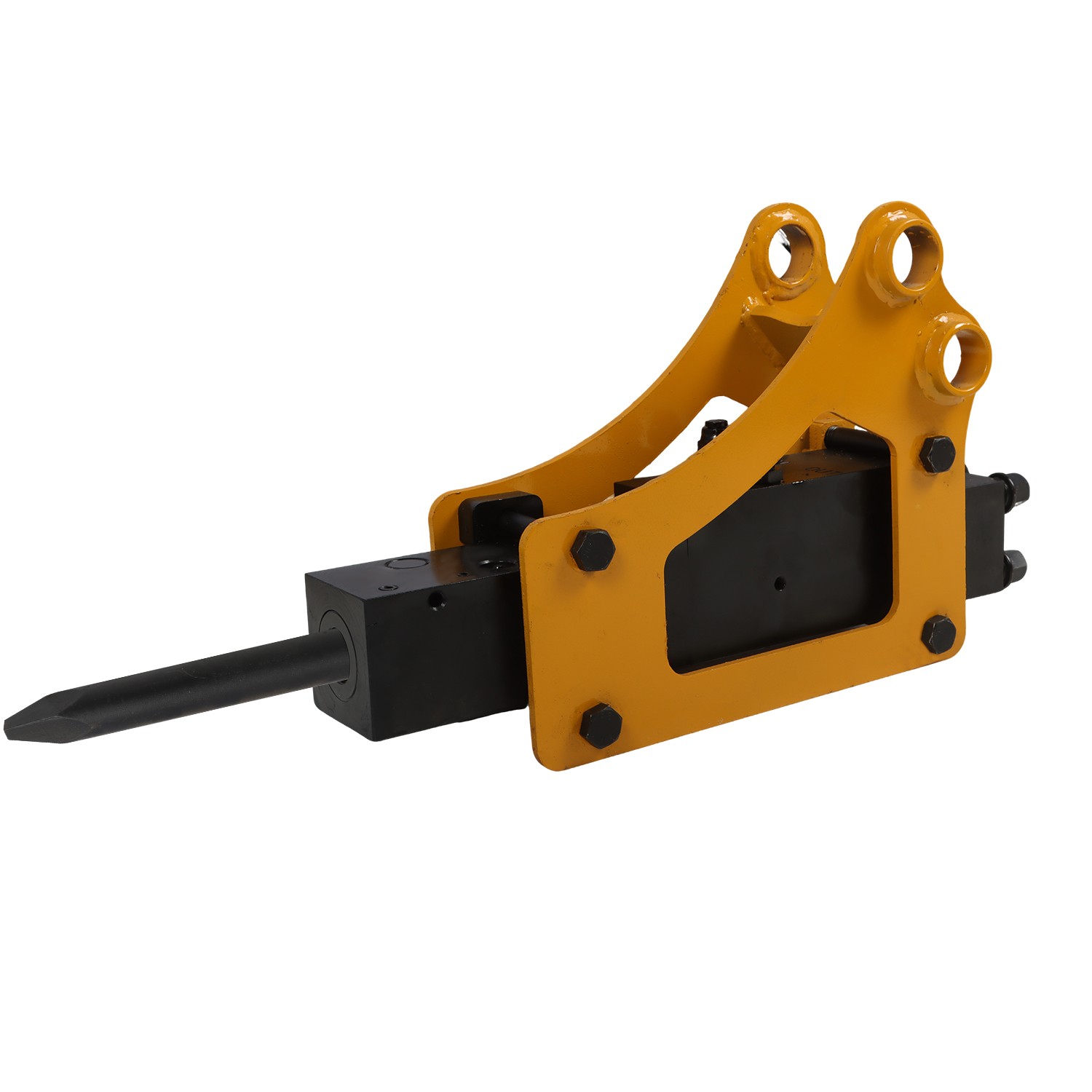 Fit For Mini Excavator Attachment Hydraulic Hammer Side Type Rock Breaker 0.8-2T