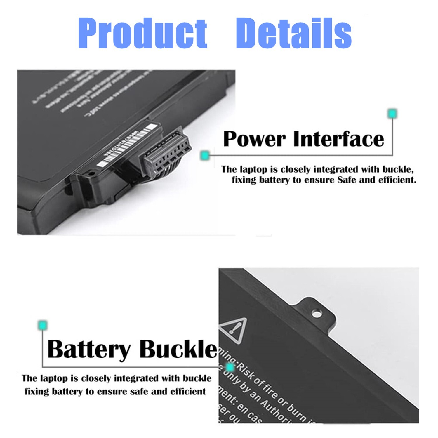 New A1322 Battery For Apple MacBook Pro 13"A1278 Mid 2009 2010 2011 2012 63.5Wh