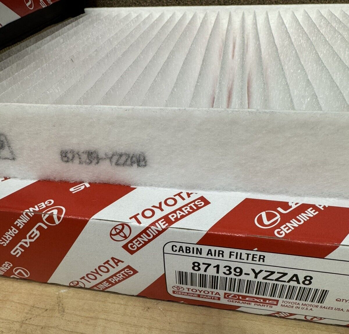 2022-2025 TOYOTA TUNDRA GENUINE OEM ENGINE AIR FILTERS (2) AND CABIN FILTER