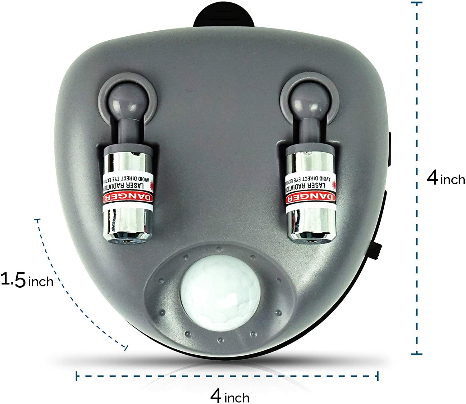 Dual 2 Car Laser Garage Auto Parking Sensor Assist Aid Guide Stop Light System