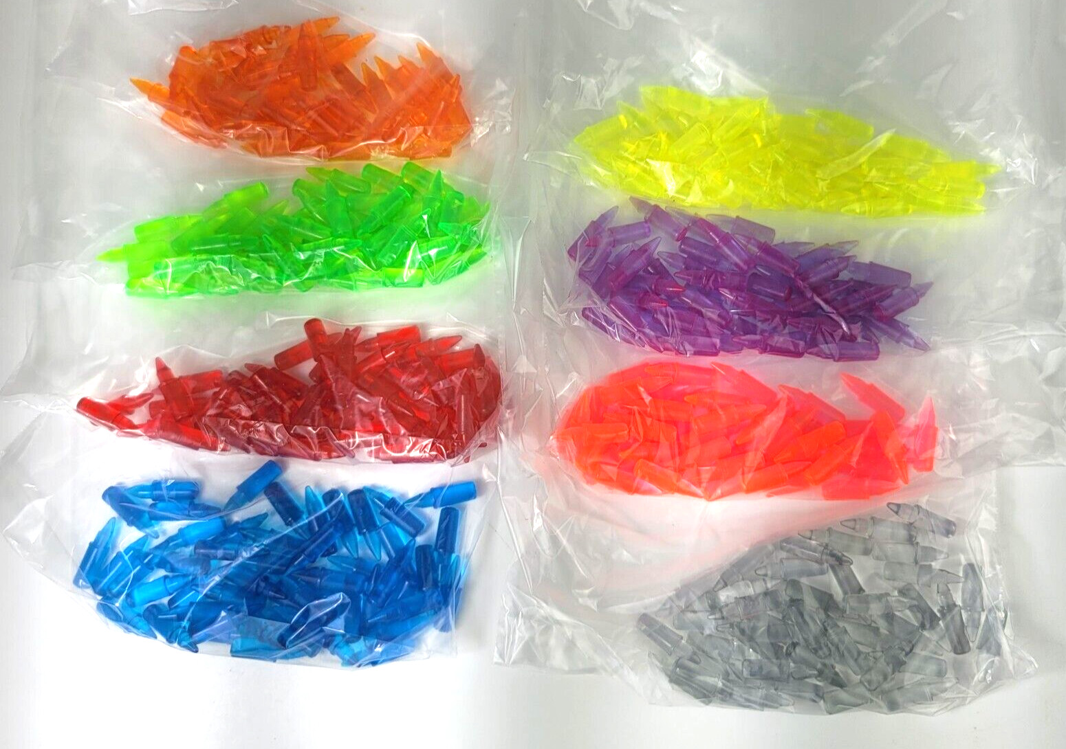 358 Lite Brite Replacement Pegs Multicolor Short Pointed Tip 8 Sorted Colors