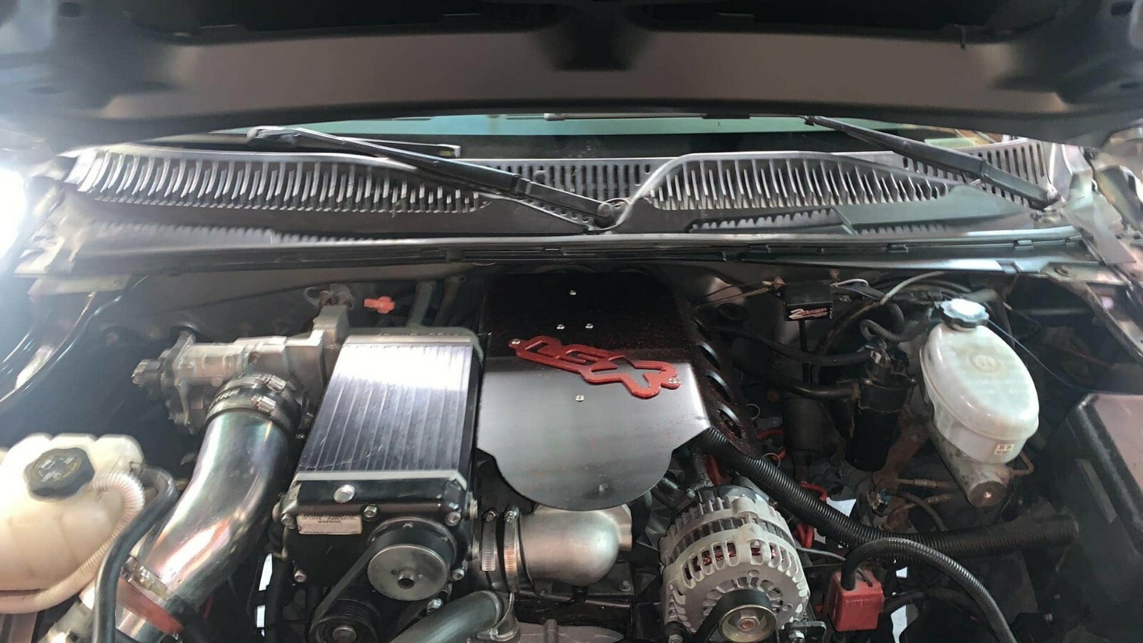 99-07 GEN 3 CUSTOM LS ENGINE COVER 4.8 , 5.3 , 6.0, truck intake