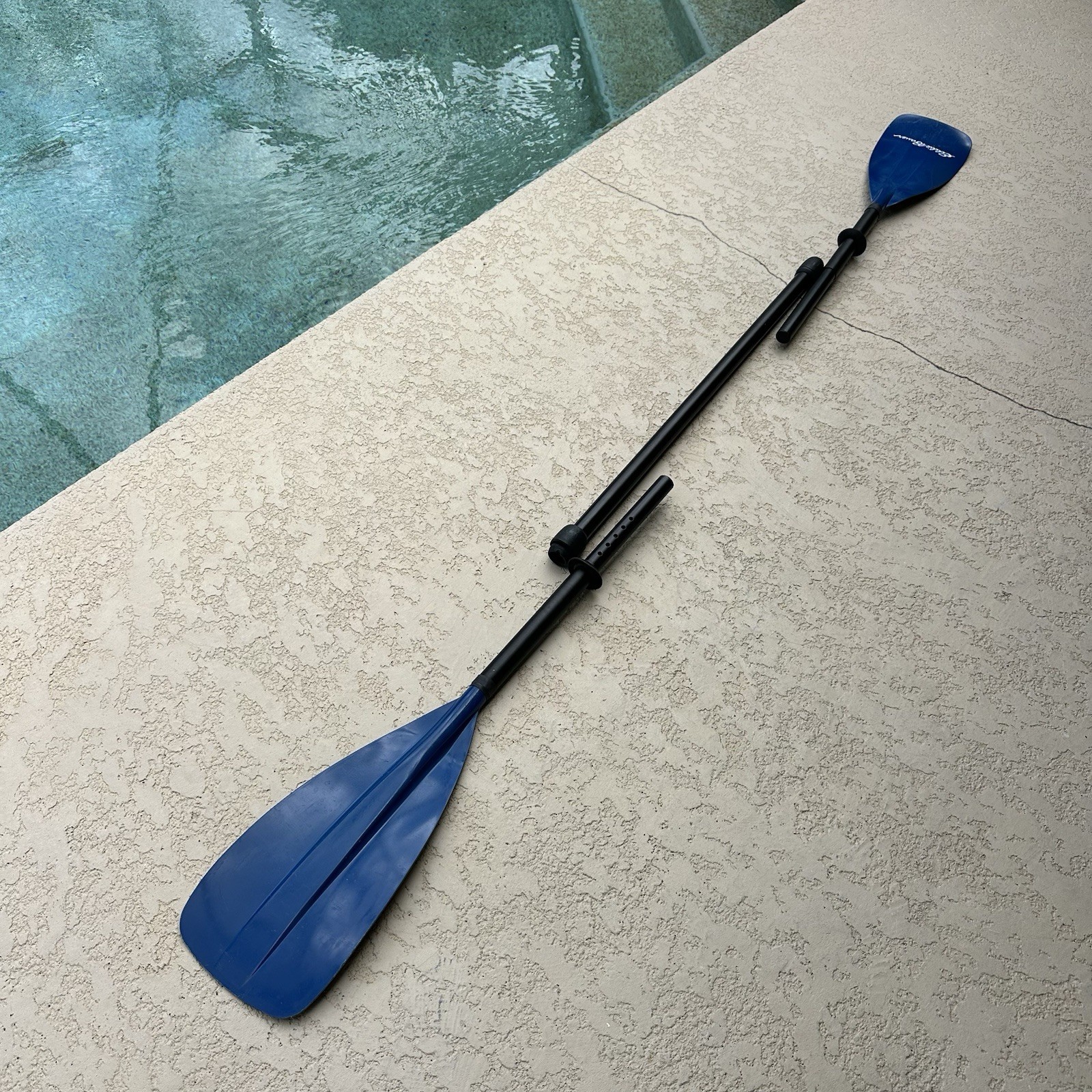 Kayak SUP Paddle - Adjustable 4-Piece, Floating, Lightweight (Eddie Bauer)