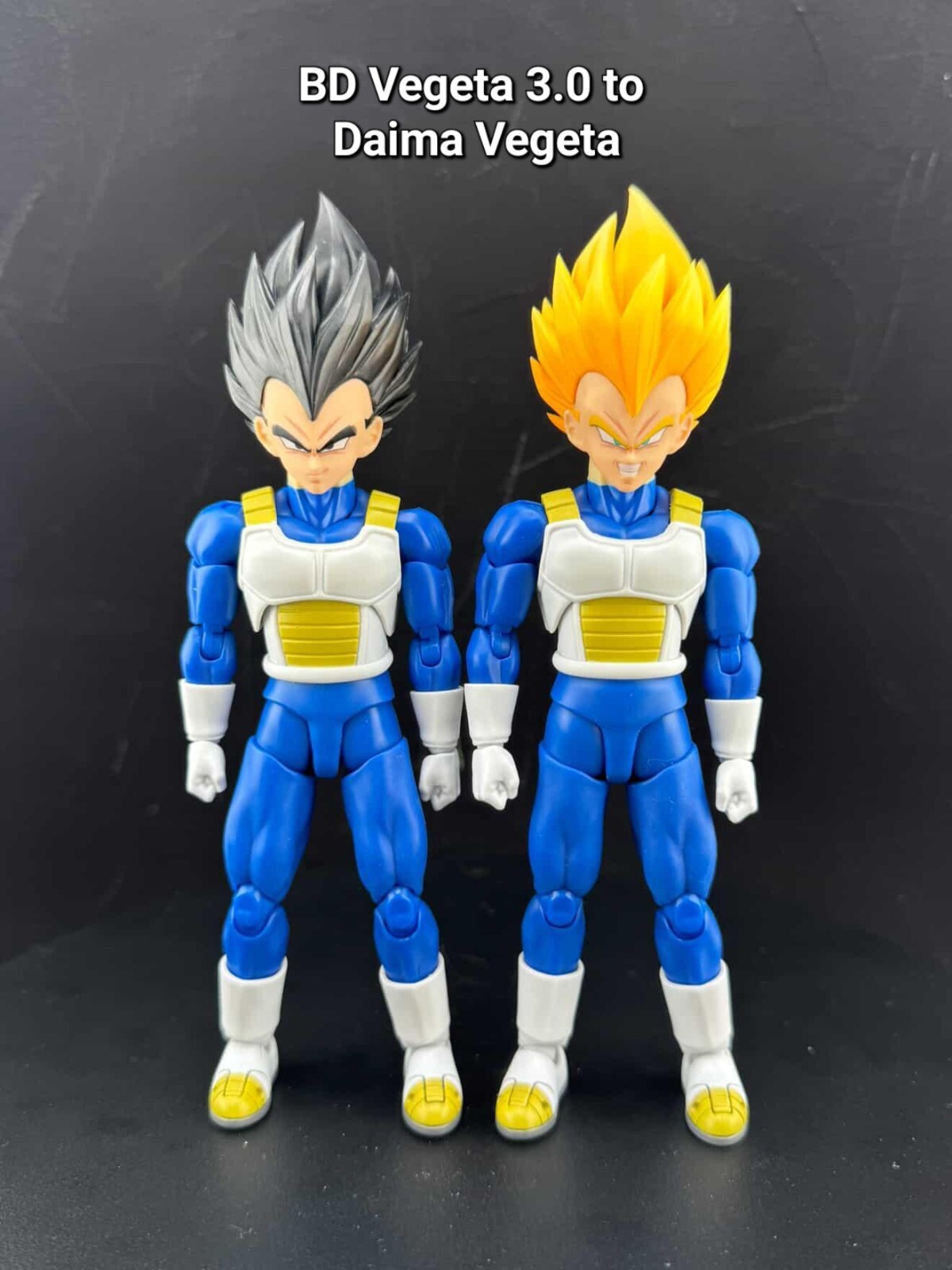 SHF Daima Vegeta Conversion Neck Pegs - READ DESCRIPTION!