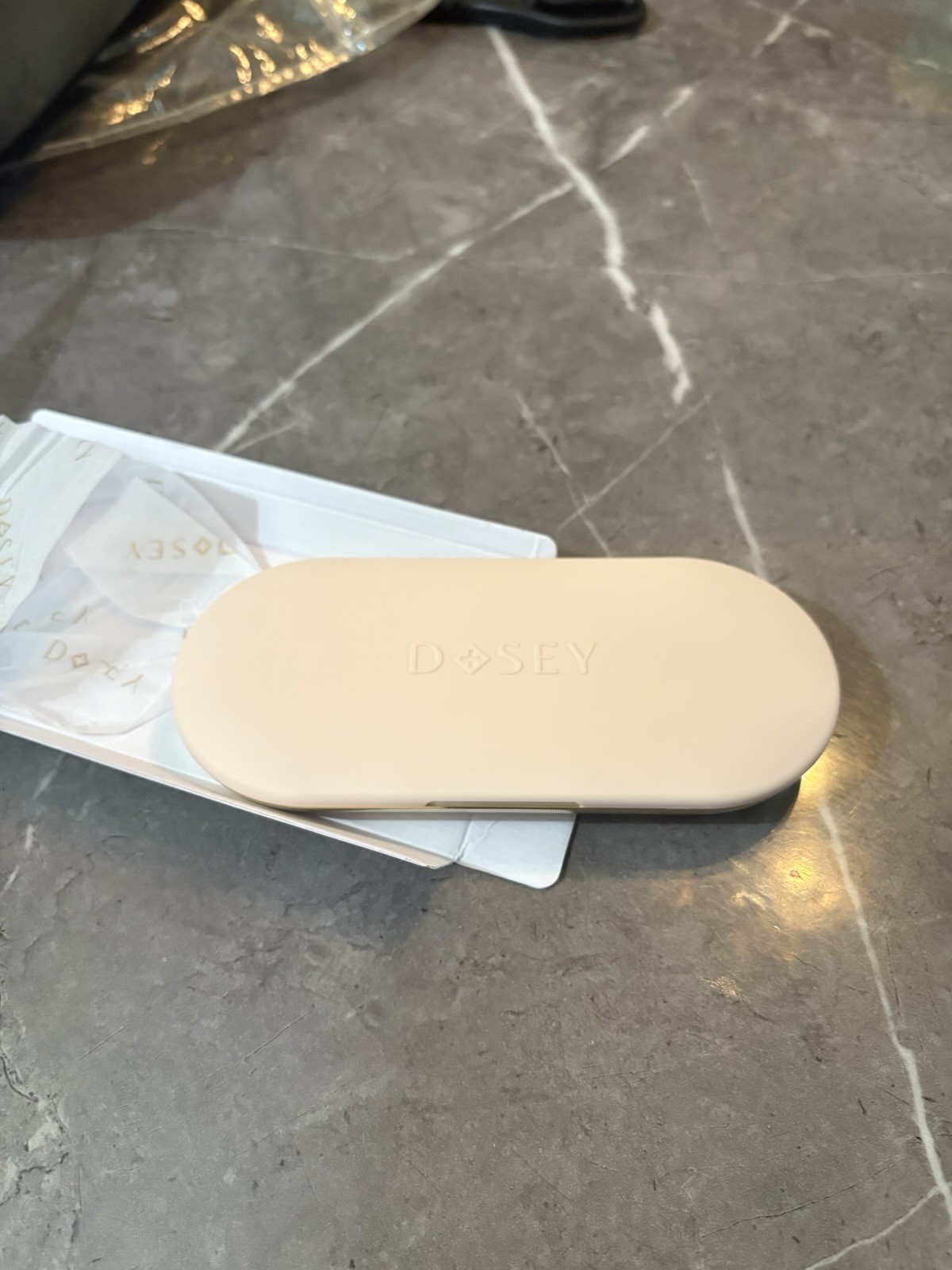 Dosey 7-Day Pill Compact Light Pink Very Beautiful Elevated Style