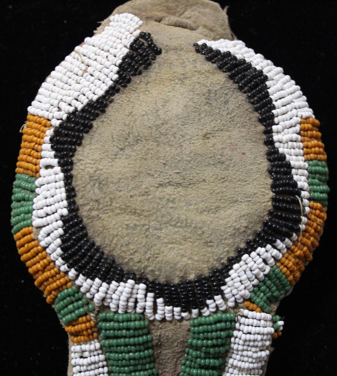 Vintage Beaded Ute Belt Adornment