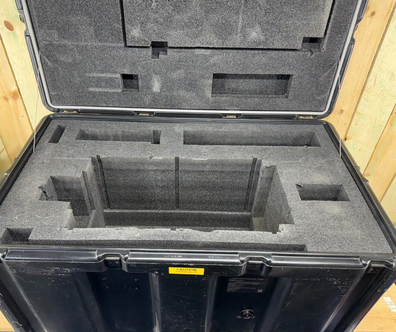 Pelican Hardigg Long Case 39"x23"x23" Black Waterproof Storage Footlocker