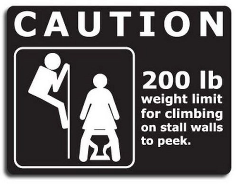 Prank Bathroom Toilet Sign " 200 POUND LIMIT " Funny Gag Potty Joke