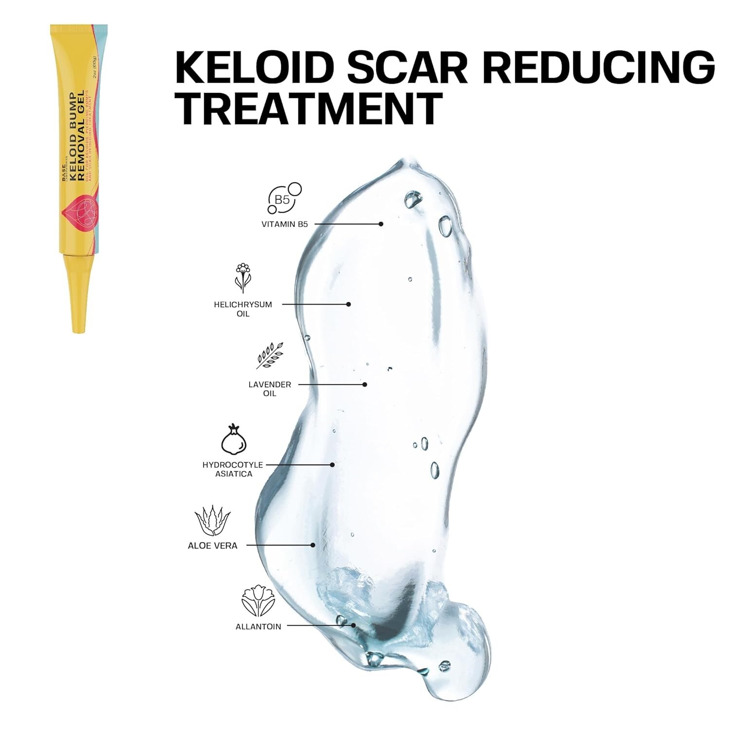 Base Labs Piercing Keloid Bump Duo | Piercing Bump Solution + Keloid Bump Gel