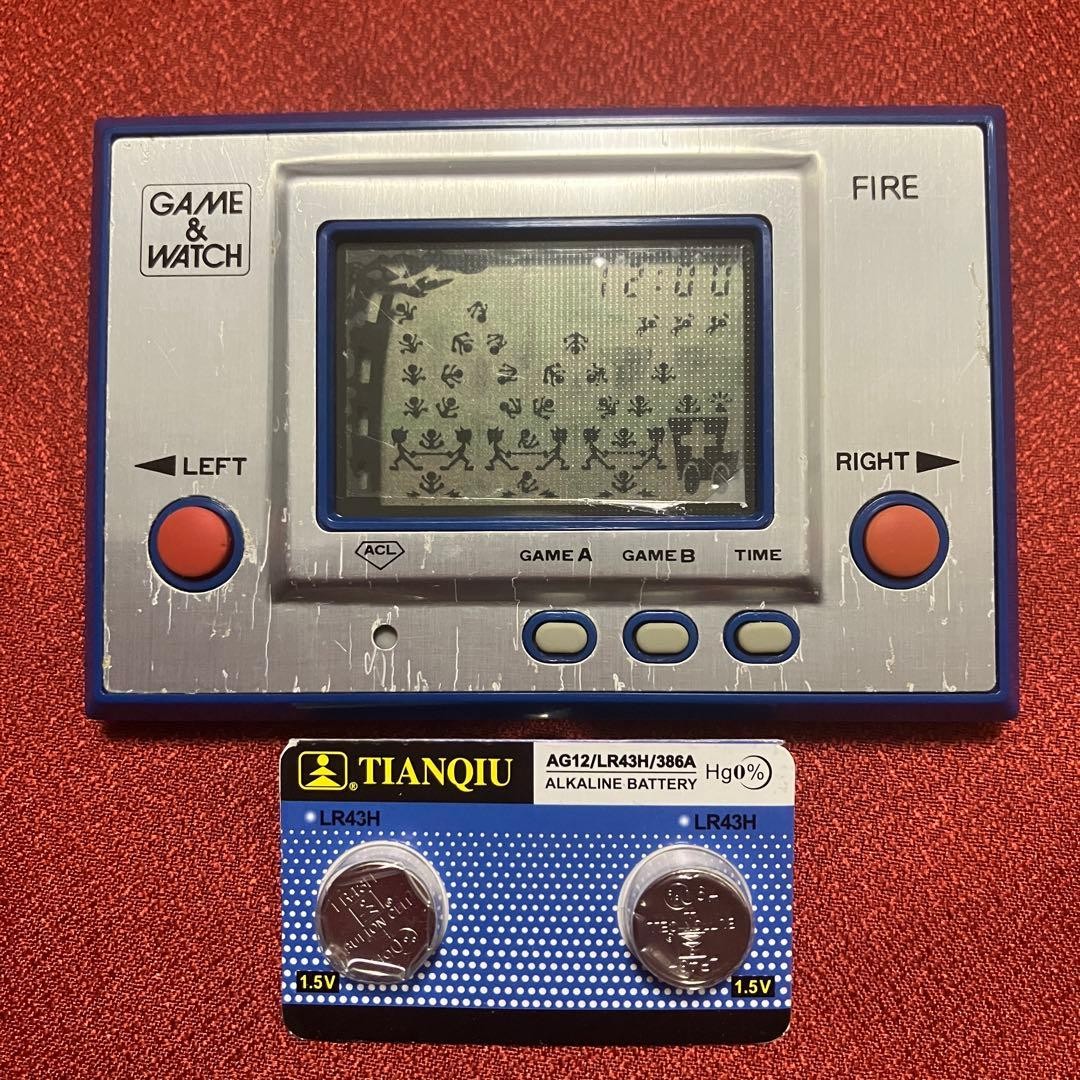 Nintendo Game & And Watch Fire tested very good free shipping
