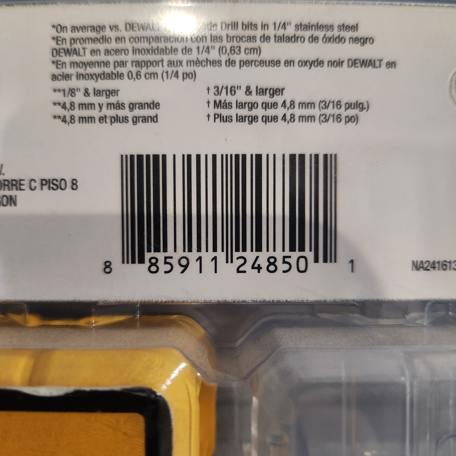 DEWALT 14 Piece Titanium Nitride Jobber Length Twist Drill Bit Set - DW1341